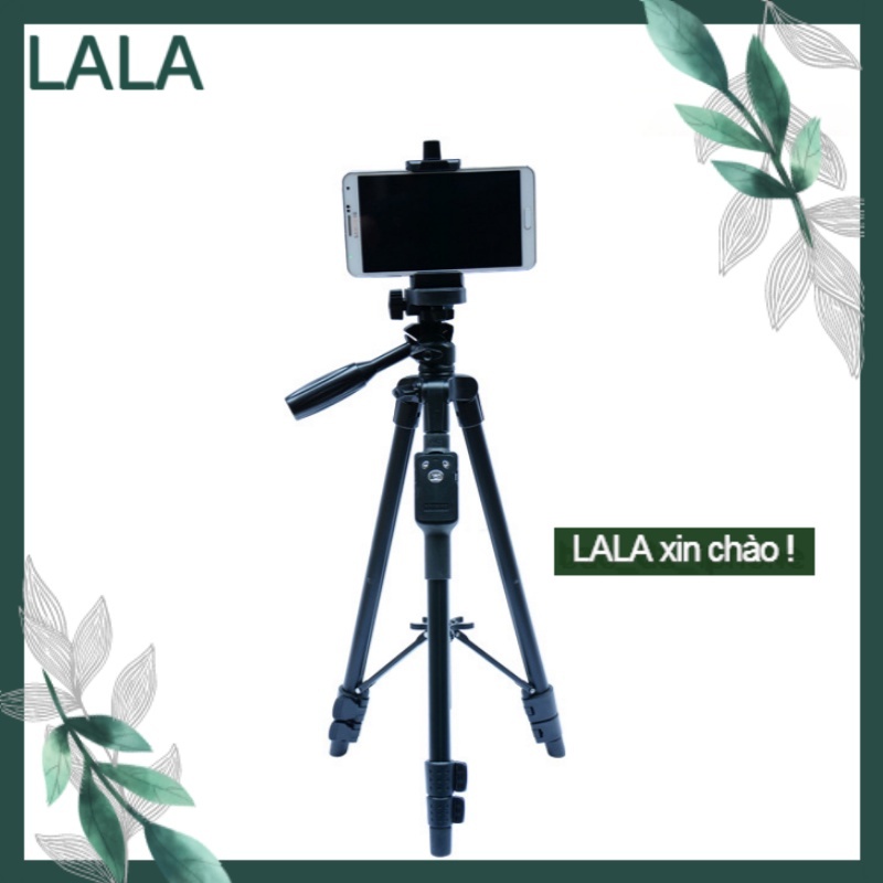 Tripod - Chân máy ảnh / Điện thoại Yunteng 5208RM gọn nhẹ chắc chắn chất liệu nhôm cao cấp