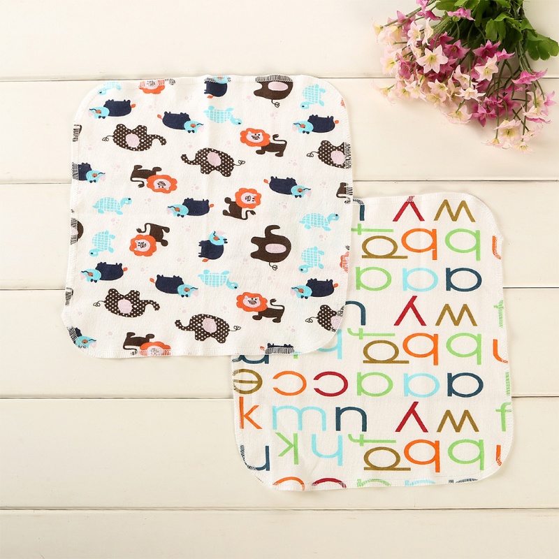 Khăn Tay Chất Liệu Cotton Cao Cấp Tiện Lợi Dễ Sử Dụng Cho Bé