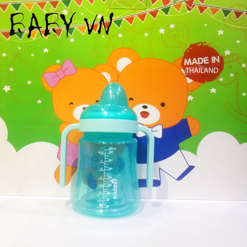 Bình nước cho bé Babyvn , Bình nước cổ rộng Hc219 270ml