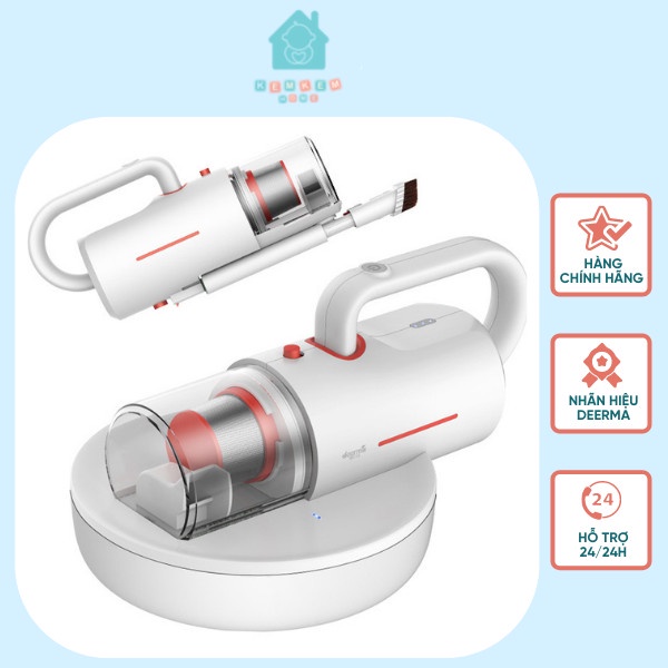 Máy hút bụi giường đệm không dây 3 đầu hút khử khuẩn tia UV DEERMA CM1900/CM1300