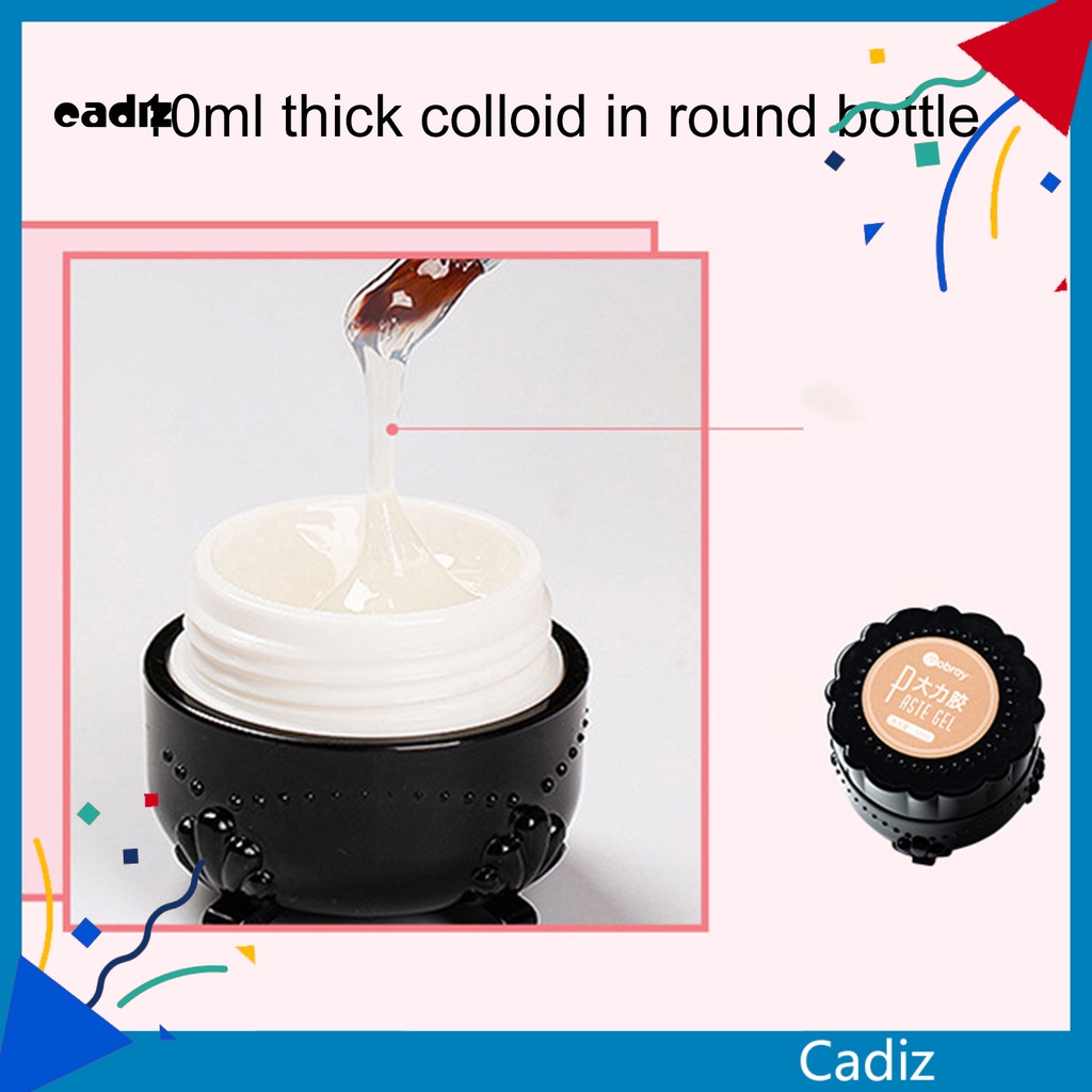 [Hàng mới về] Keo dán đá trang trí móng tay trong suốt với độ cứng cao tiện dụng cho nữ