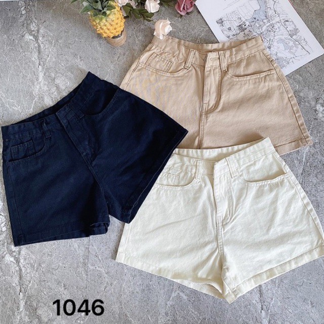 Quần Short Kaki Nữ bigsize Ống rộng size nhỏ đến 35 Ms 1046 | BigBuy360 - bigbuy360.vn