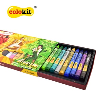 Bút sáp màu Jumbo Colokit CR-C035 (siêu to-khổng lồ)