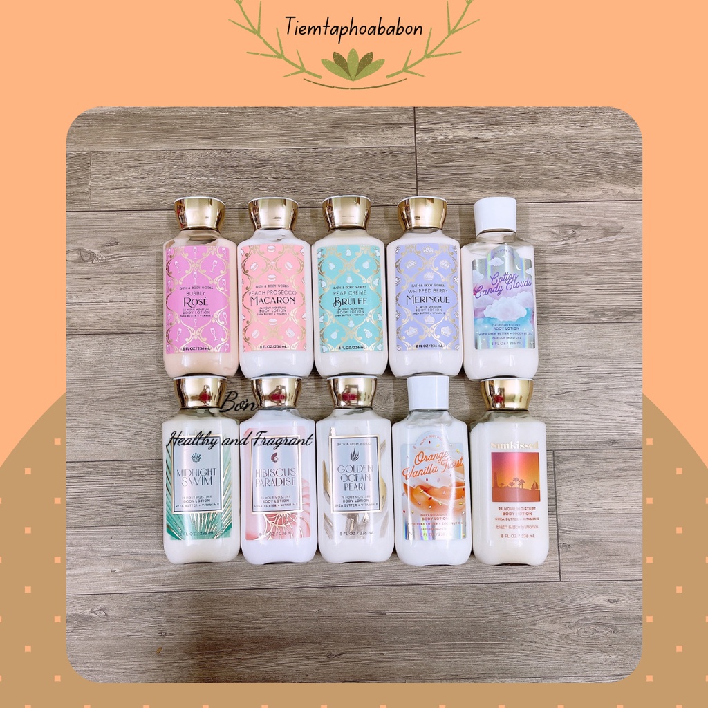 /Bill US - PART I/ Sữa dưỡng thể 🥦  🥦 Bath and Body Works 🥦 nhiều mùi 🥦