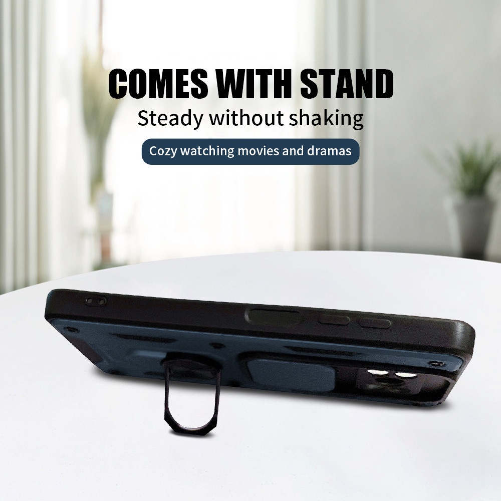 Ốp điện thoại chống sốc có nhẫn đỡ nam châm cho Xiaomi Pocophone Poco X3 Pro NFC