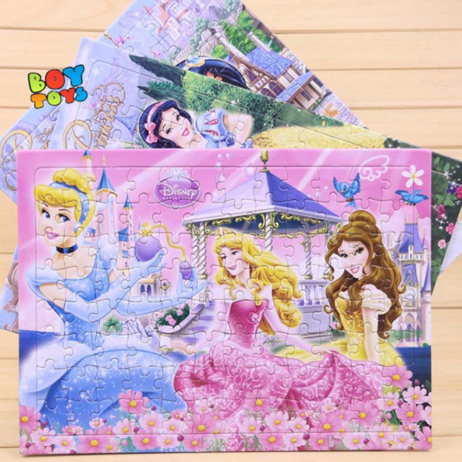 Bộ đồ chơi ghép hình tranh 42 miếng nhiều chủ đề để bé vừa vui chơi vừa có thể rèn luyện trí não