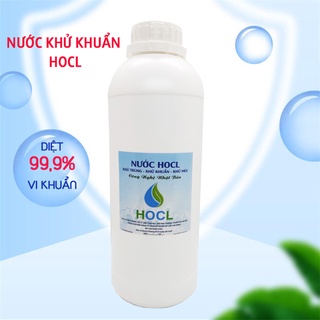 Nước khử trùng sát khuẩn HOCL HOME 1 lít TẶNG kèm vỏ xịt 100ml