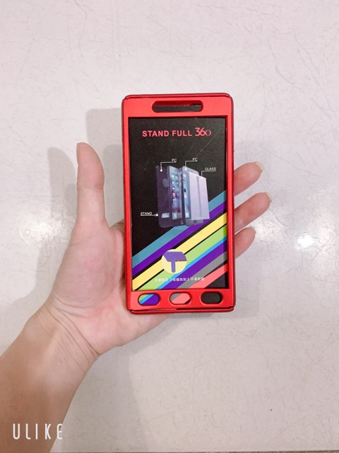 Ốp lưng oppo A33 ,Neo7,Neo 7 360 độ ( Tặng kính cường lực)