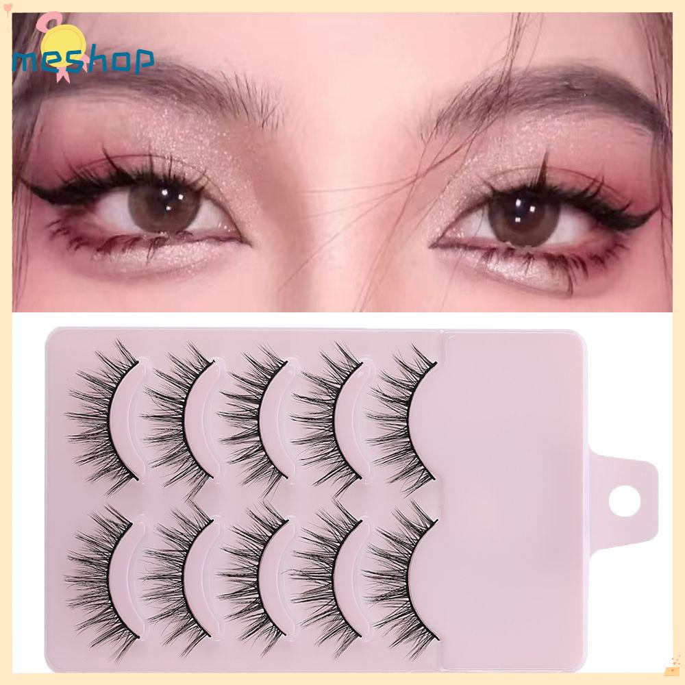 ❦Tôi❦ Set 5 Cặp Lông Mi Giả 3D Handmade Dài Tự Nhiên Có Thể Tái Sử Dụng