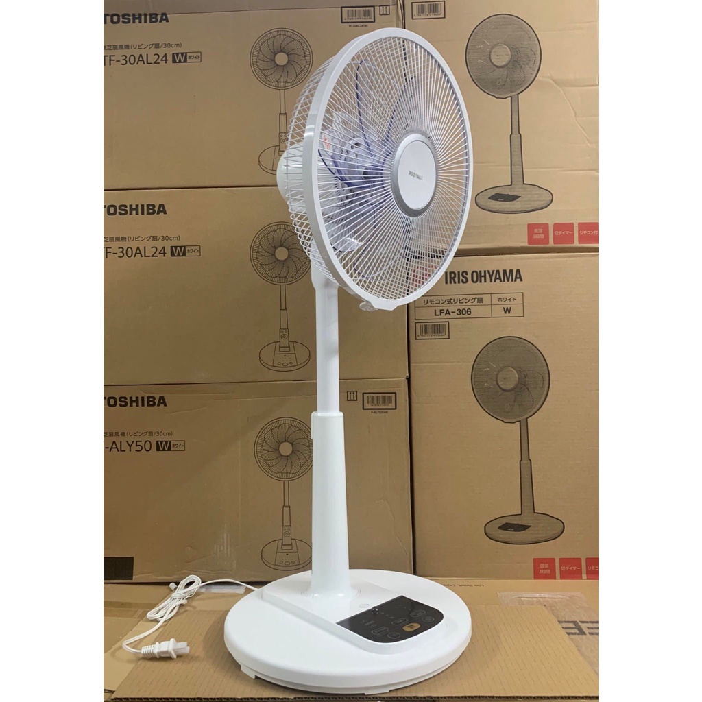(HÀNG CHÍNH HÃNG)Quạt Iris Ohyama LFA-306-W Nội địa Nhật Bản