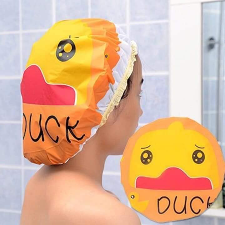 Mũ trùm đầu khi tắm