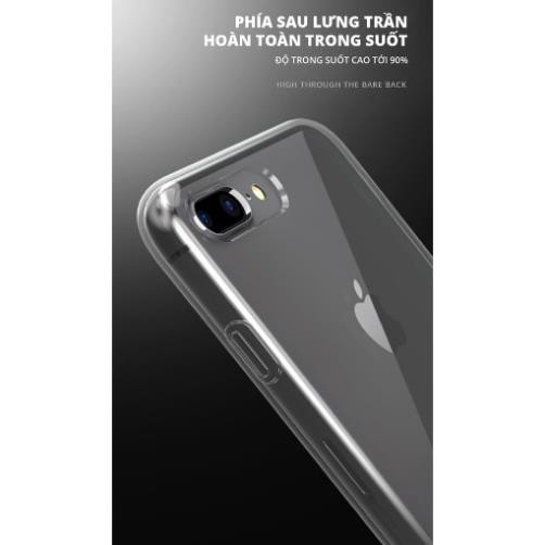 [ GIÁ TỐT NHẤT ] Ôp điện thoại iphone 7,8 Plus trong suốt( tặng kèm 2 miếng dán kính cường lực) [ mimishop.hp ]