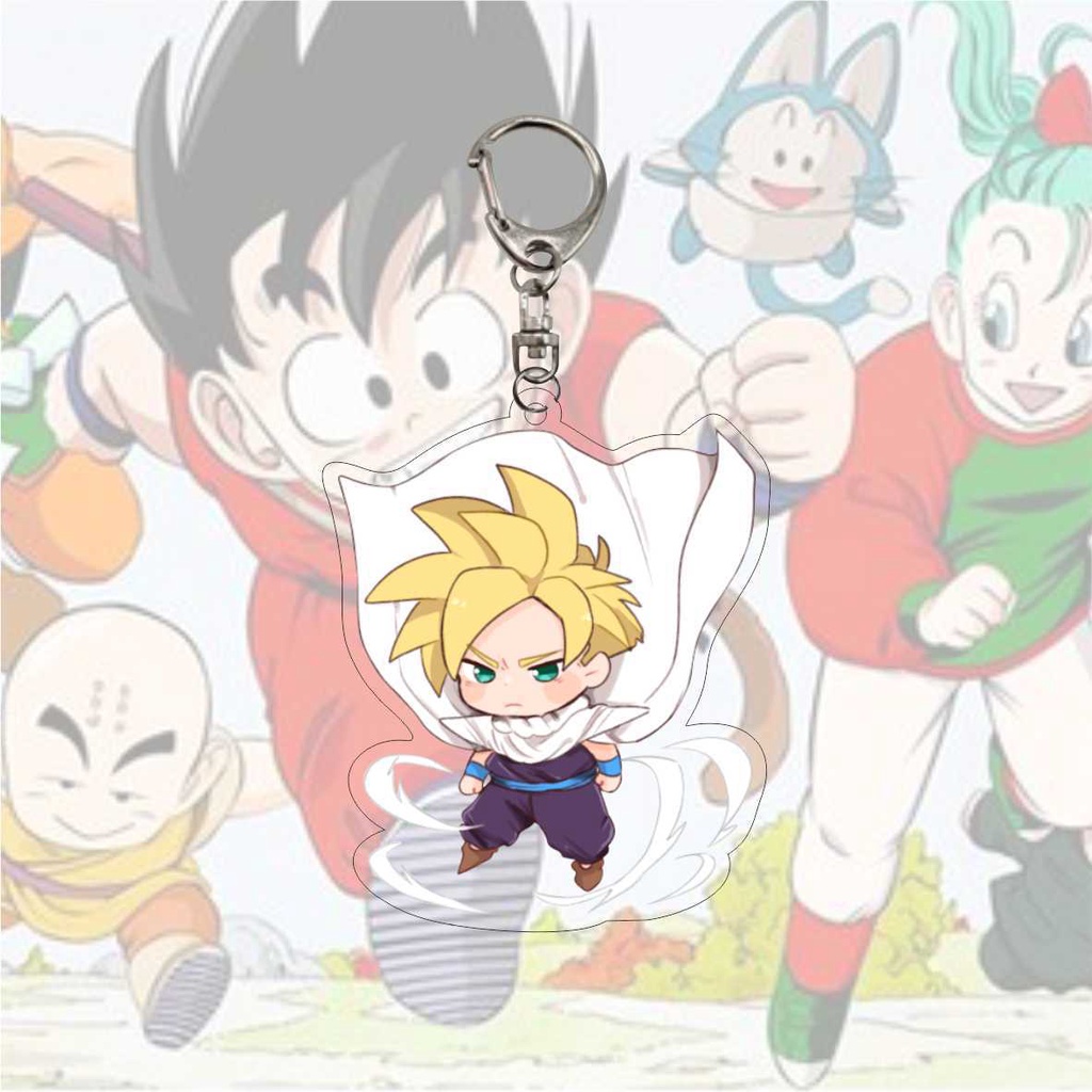 Ns2 Móc Chìa Khóa acrylic Hình Nhân Vật Hoạt Hình dragon ball goku sn2