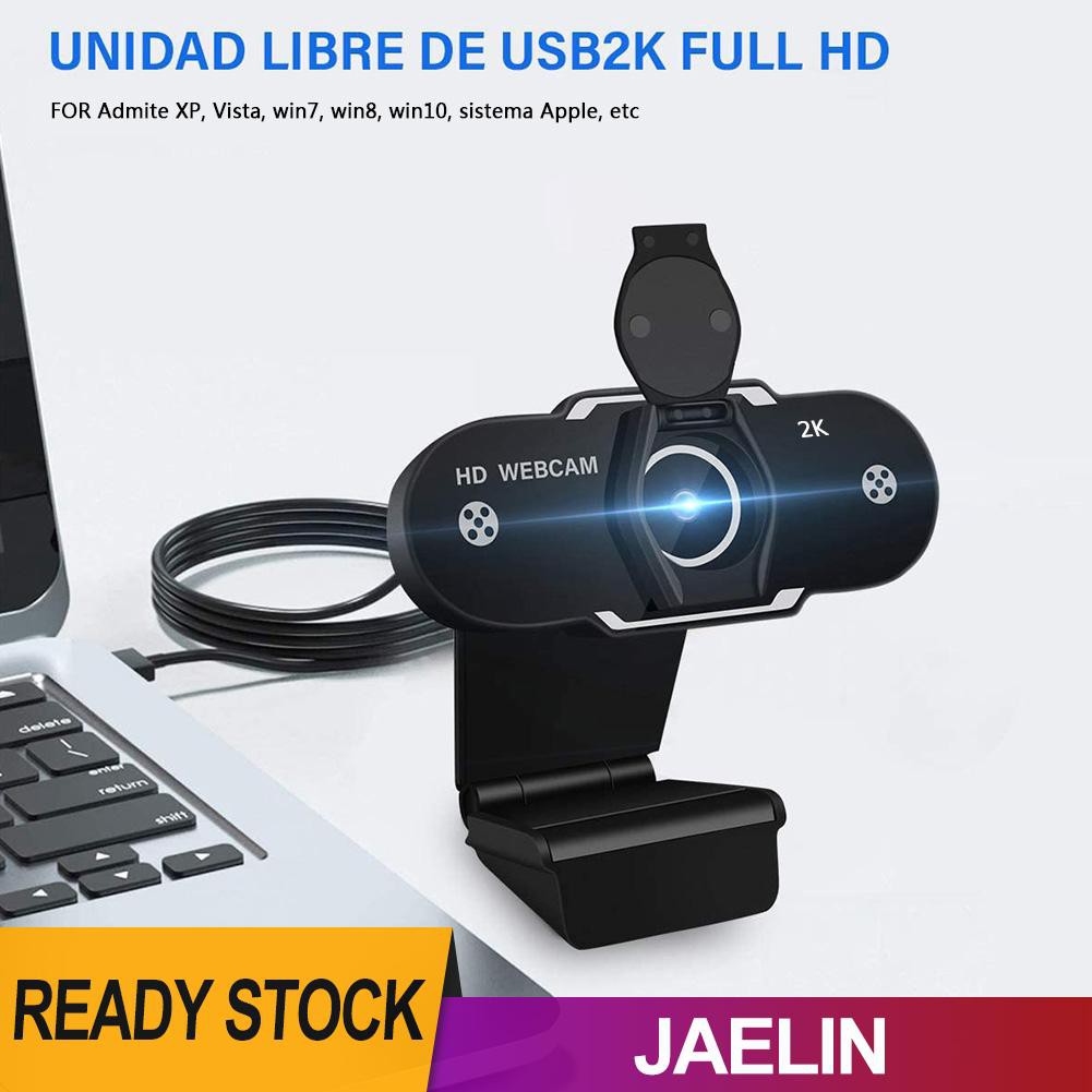 Webcam Jae 2k Full Hd Usb Cho Máy Tính | BigBuy360 - bigbuy360.vn