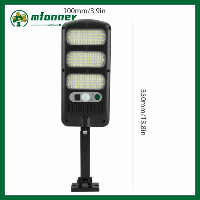 Đèn Led Treo Tường Mfonner 213 Smd Ip67 Cảm Biến Chuyển Động Chống Thời Tiết + Điều Khiển Từ Xa Tiện Dụng