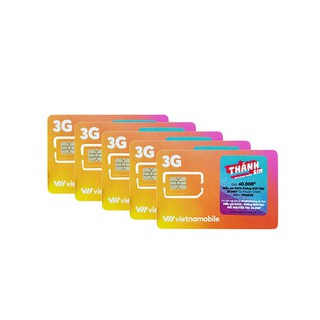 Combo 6 thánh sim Vietnamobile (mới -  nguyên kít) – tặng 4GB/ngày giá  chỉ 180K – ShopHQ24