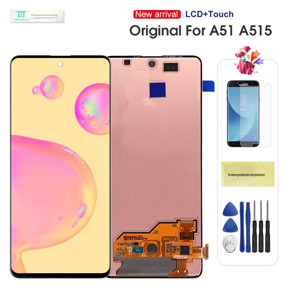 Zin OLED Màn Hình điện thoại Cho Samsung A51 A515 A515F A515 LCD thay thế màn hình