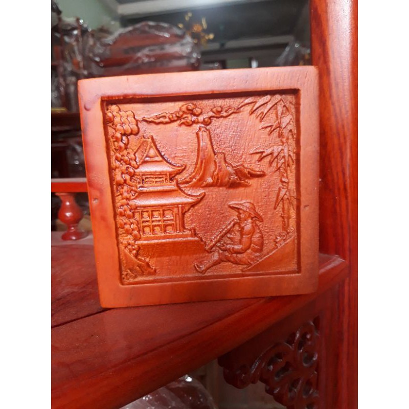 Hộp gỗ đựng thuốc 11x7 cao 5,5cm