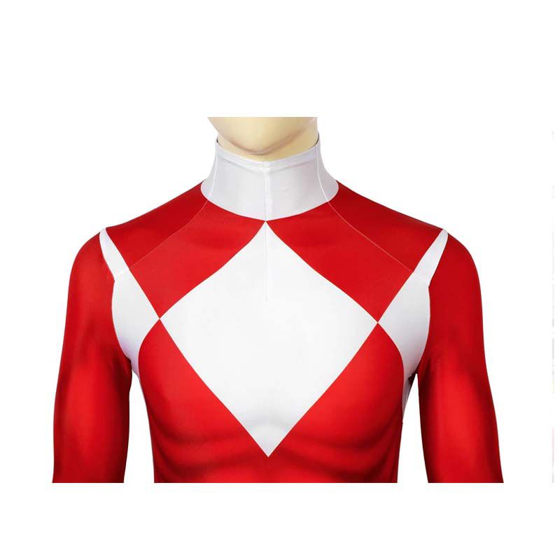 Bộ Áo liền quần Hóa Trang Siêu Anh Hùng Power Rangers Dành Cho Trẻ Em Và Người Lớn