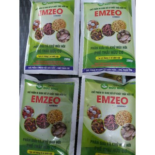 Chế phẩm ủ phân EM: EMZEO gói 200gr