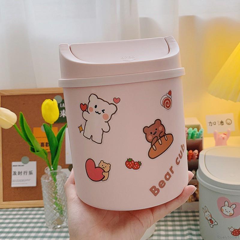 Thùng Rác Mini Bằng Nhựa Để Bàn Tiện Dụng siêu bền