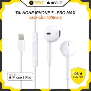 Tai Nghe iPhone 7/8/X/11 PRO MAX Jack Cắm Lightning Chính Hãng Bảo Hành 12 tháng 1 Đổi 1