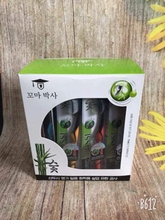 Combo 5 bàn chải than tre Hàn Quốc