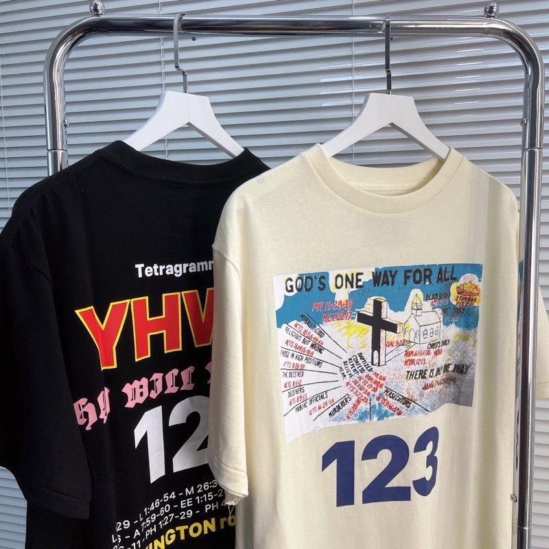 Áo Tee RIVINGTON roi Rebis 123 One Way Oversized T-Shirt, Áo thun 123 oversized