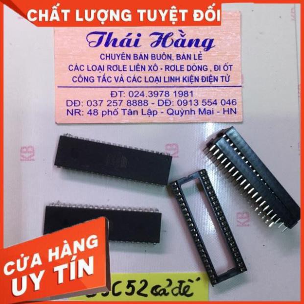 [BánChạy] IC 89 C 52 cả đế giá cho 2 bộ [GiáTốt]