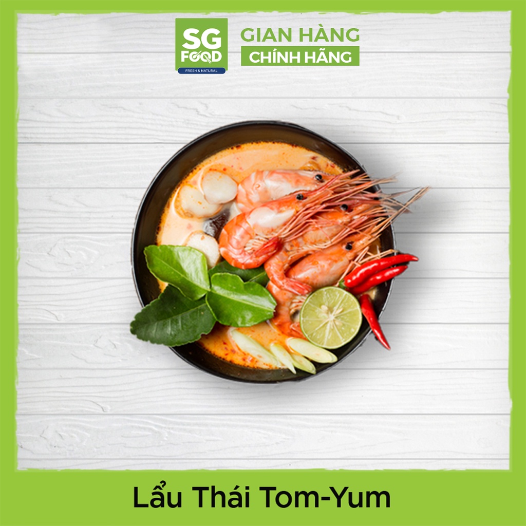 Nước dùng cô đặc vị hải sản SGFOOD 180gr nấu lẩu chế biến món ăn tươi ngon chuẩn vị