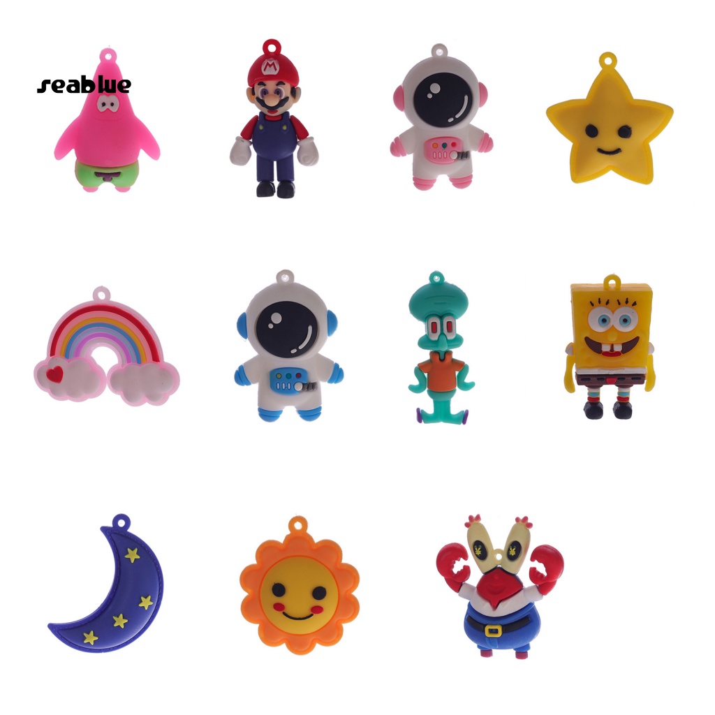 Đồ Trang Trí Bể Cá Không Phai In Hình Hoạt Hình Dễ Thương