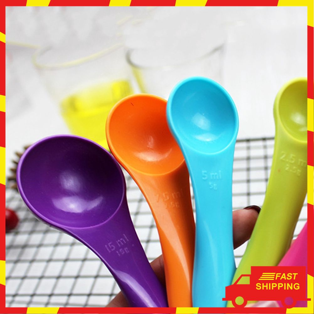 Set 5 muỗng cà phê đo lường tiện lợi