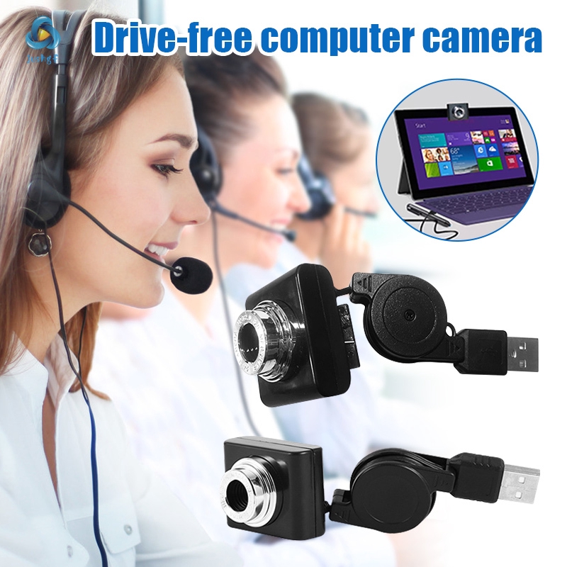 Webcam cổng USB 2.0 HD 720P tích hợp micro dành cho máy tính và laptop