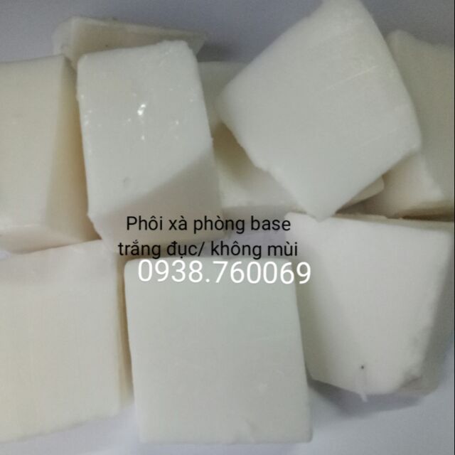 Phôi xà phòng base không mùi