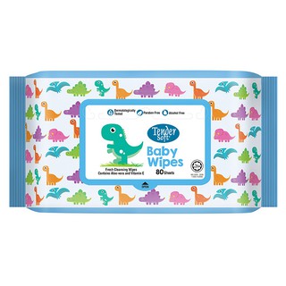 KHĂN ƯỚT TENDER SOFT BABY WIPES (80 SHEETS)