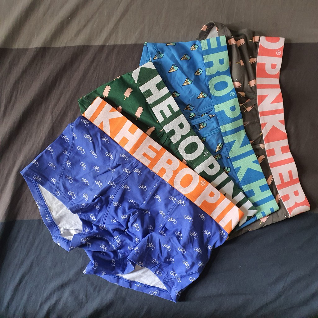 Quần lót nam boxer pinkhero hình ngộ nghĩnh