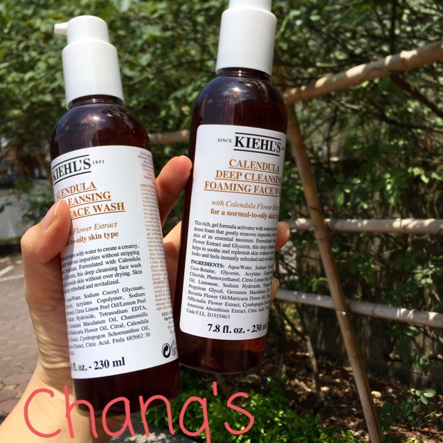 Sữa rửa mặt Kiehls Calendula Deep Cleansing Foaming Face Wash