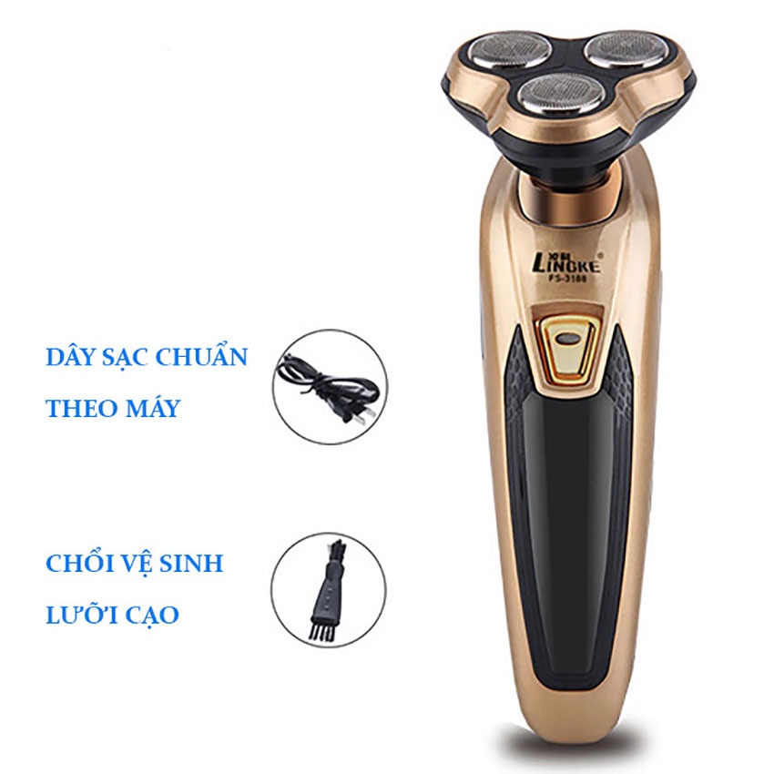 Máy cạo râu đa năng 3 trong 1 chống nước MILOHOUSE 333