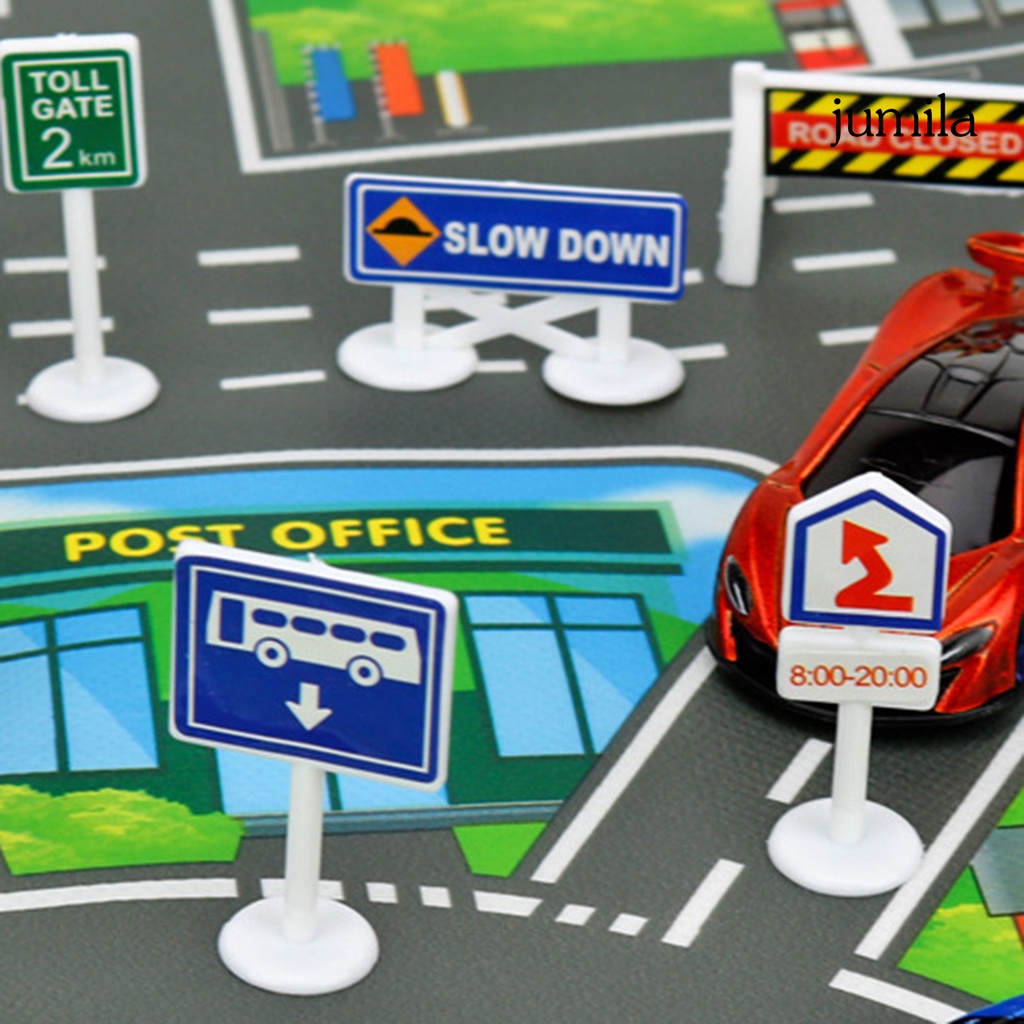 Set 56 Biển Báo Giao Thông Bằng Nhựa Đa Năng Cho Bé