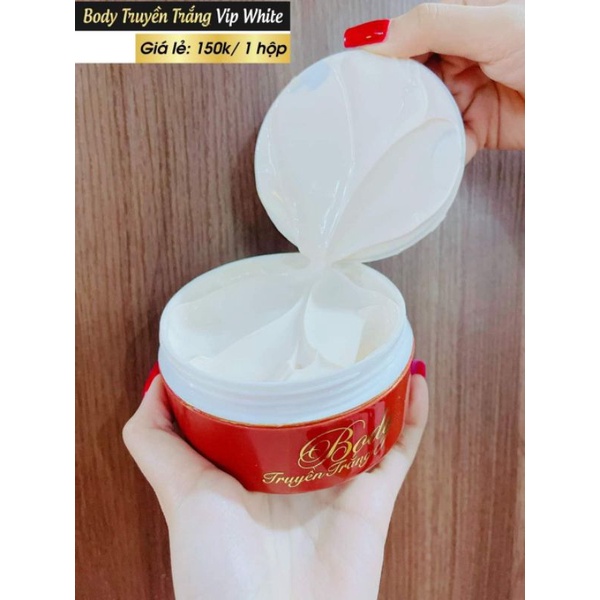Kem Body dưỡng trắng chống nắng Vipwhite- Body Thượng lưu SPF 50+ bật tông dưỡng trắng gấp 2 lần