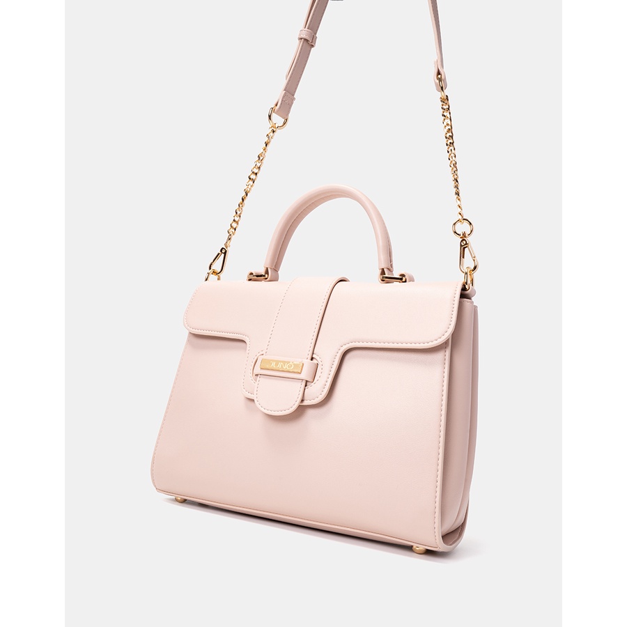 Túi Xách Nữ Thời Trang JUNO Cỡ Trung Khoá Buckle TXT267