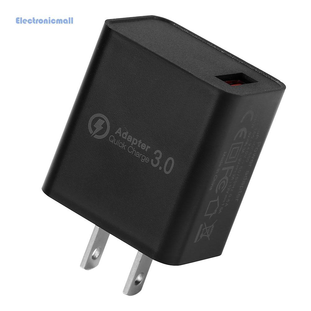 Củ sạc nhanh cổng 3.0 USB 18W phù hợp cho iphone/Samsung