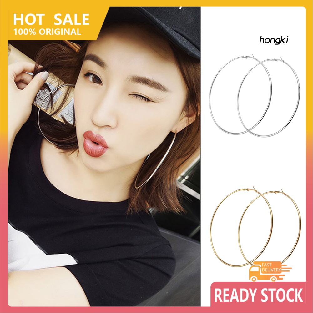 Hoa tai dạng vòng thời trang dành cho nữ