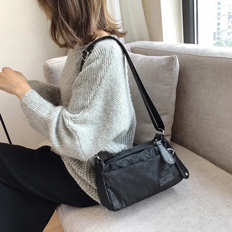 Túi Đeo Vai Vải Oxford nylon Chống Thấm Nước Thời Trang Cho Nữ bp071
