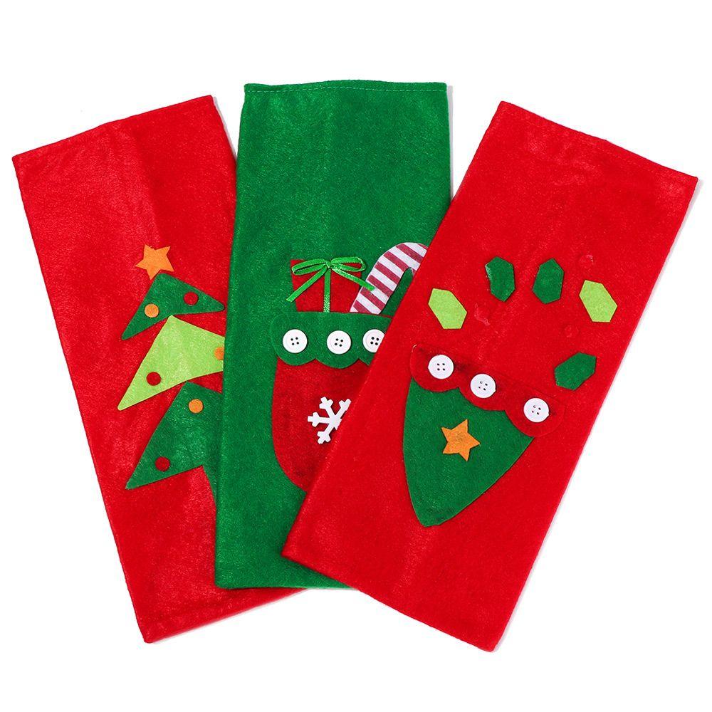 Miếng Dán Trang Trí Chai Lọ Phong Cách Giáng Sinh Độc Đáo