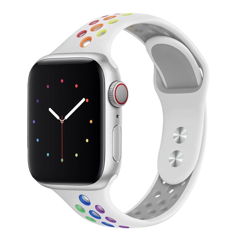 Dây Đeo Mỏng Phong Cách Thể Thao Thay Thế Cho iwatch7 Series 6/5/4/3/SE 41mm45mm 40mm44mm Iphone band 7 6 5 4 SE