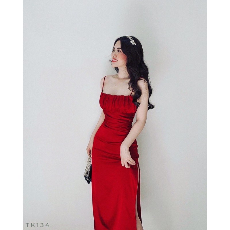 ĐẦM 2 DÂY DỰ TIỆC SIÊU SANG CHẢNH ⚡️⚡️GIÁ RẺ NHẤT SHOPEE-HÀNG CAO CẤP LOẠI 1⚡️⚡️ĐẦM DÂY TRẮNG,ĐỎ LỤA XẺ TÀ | BigBuy360 - bigbuy360.vn