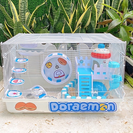 Bậc thang ĐÔ RÊ MON  nâng cấp trang trí lồng chuồng hamster