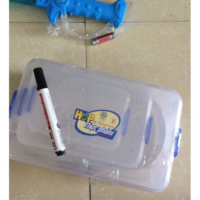 Bộ 3 hộp nhựa đựng thức ăn việt nhật  Chính hãng- 6695
