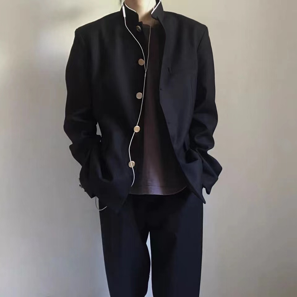 Hot Bộ Đồng Phục Học Sinh jk Phong Cách zhongshan dk Cho Nam Và Nữ